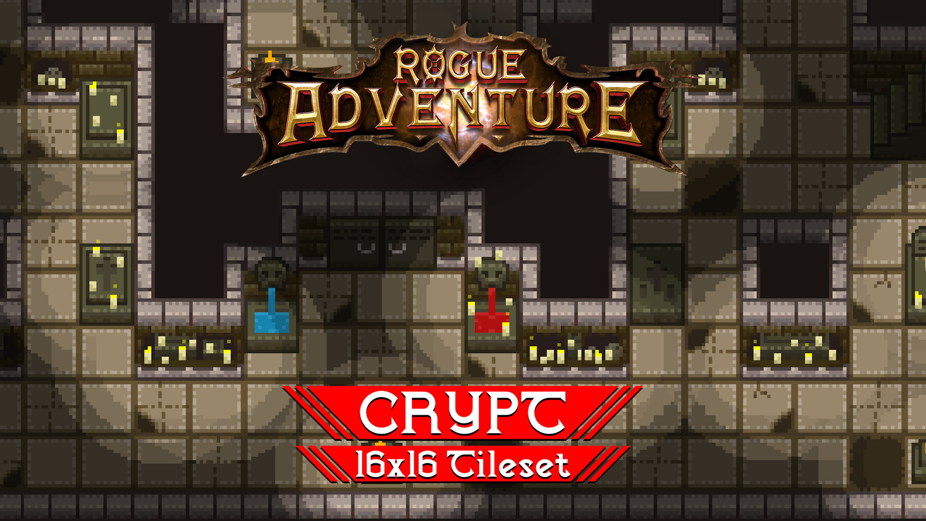 Crypt Tileset - Rogue Adventure