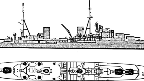 Arethusa Battleship