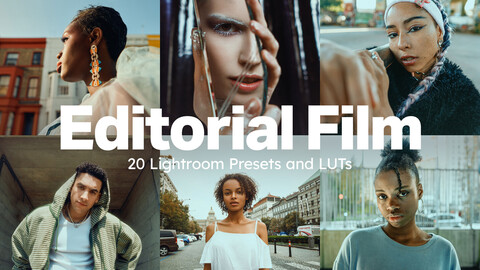 20 Editorial Film LUTs & Lightroom Presets