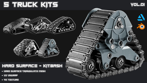 5 Sci-Fi Track Kits