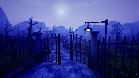 Stylized Graveyard Pack