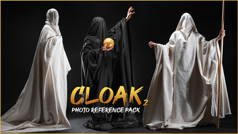 Cloak vol. 2 -Reference Pack For Artists 466 JPEGS