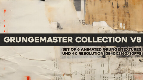 Grungemaster Collection Volume 8 4K (6 Pack)