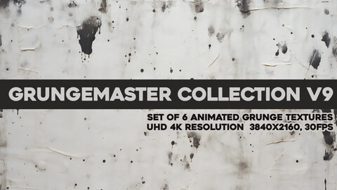 Grungemaster Collection Volume 9 4K (6 Pack)