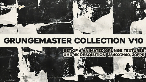 Grungemaster Collection Volume 10 4K (6 Pack)