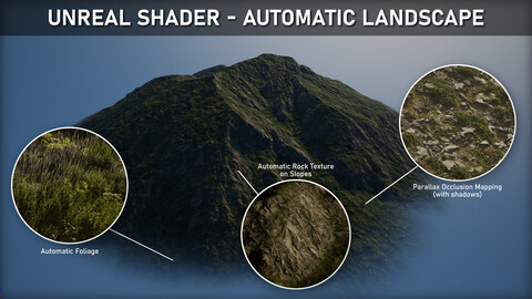 Unreal Shader : Automatic Landscape