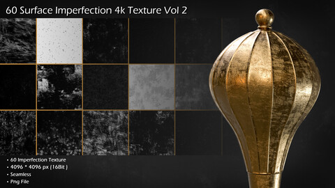 60 Surface Imperfection Texture Vol 2