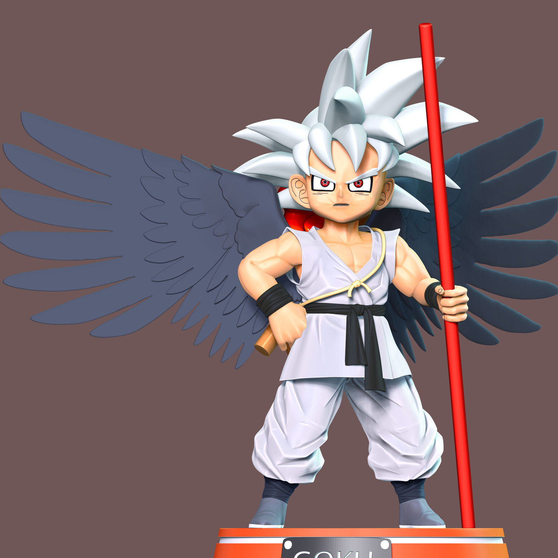 ArtStation - Goku Seraphim - Dragon Ball | Resources