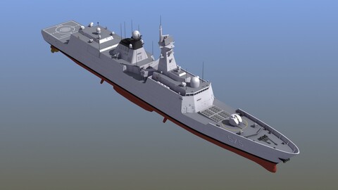 PLAN FFG 054A Frigate