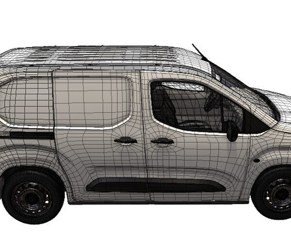 ArtStation - Citroen Berlingo Van | Game Assets