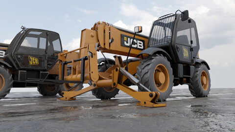 JCB Telehandler - Telescopic Crane / Forklift