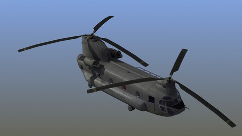 CH47 Chinook Helicopter