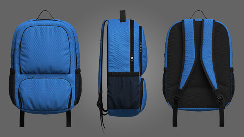 Soccer Bag 3d Model