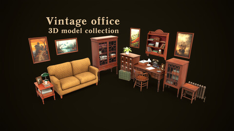 Vintage Office Set