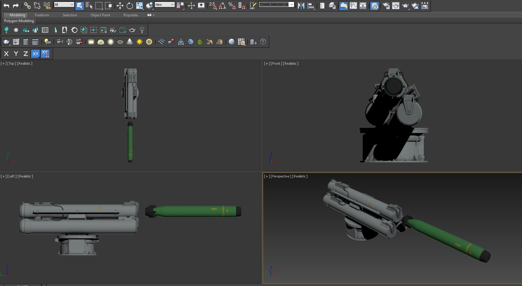 ArtStation - B515 3 ILAS 3 Torpedo Tubes | Resources