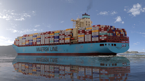 Maersk Container Ship