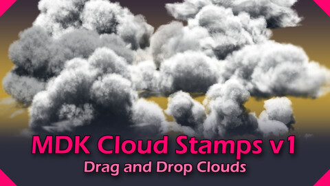 FREE - mdk Cloud Stamps v1