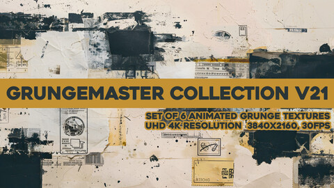 Grungemaster Collection Volume21 4K (6 Pack)