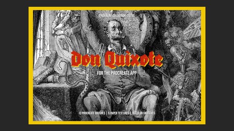 Don Quixote Procreate Kit