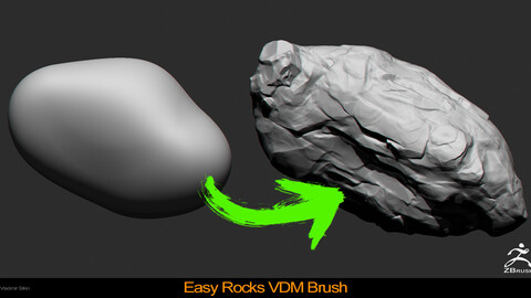 Easy Rocks VDM Brush