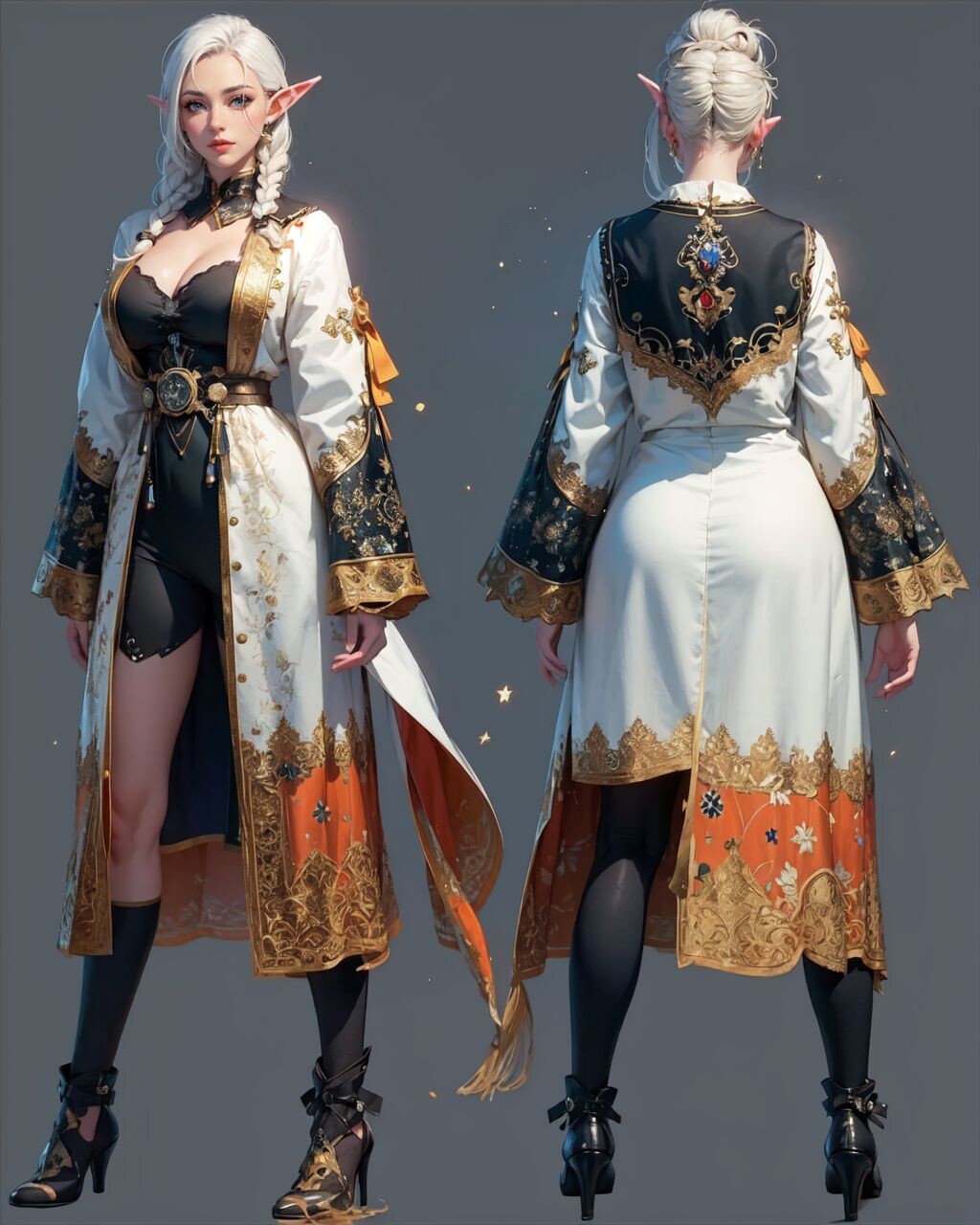 ArtStation - 500 Huge Majestic Elf Fantasy Character References Designs ...