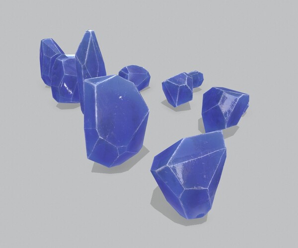 ArtStation - crystal set | Game Assets