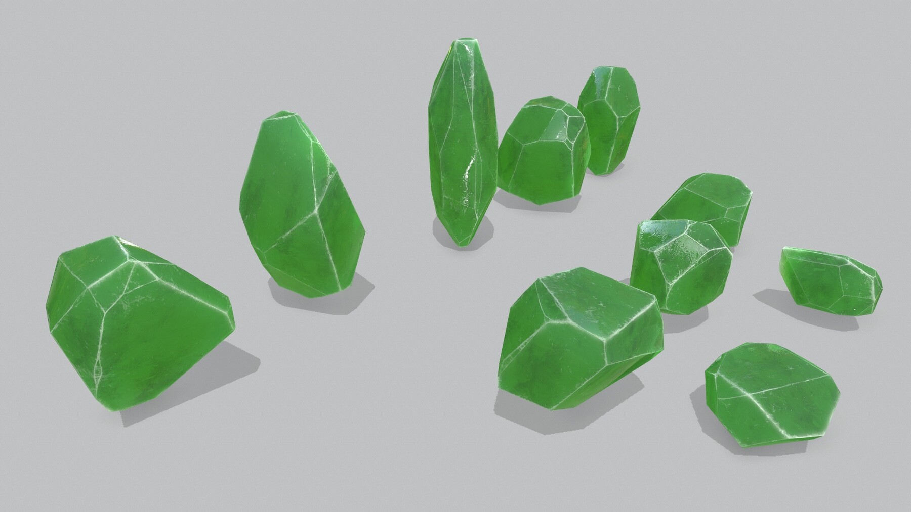 ArtStation - crystal set | Game Assets