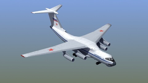 IL76 Candid Aircraft