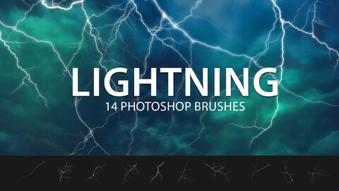 Lightning Photoshop Brushes