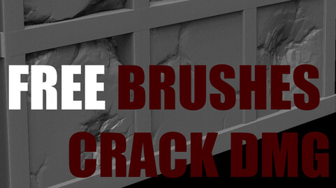 7 Crack damage Brushes