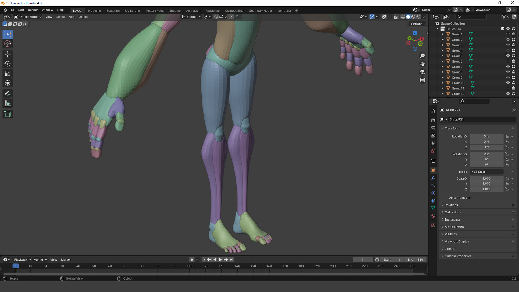 ArtStation - Stylized Anatomy Basemesh Character Blockout (Zbrush ...