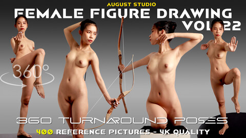 Female Figure Drawing - Vol 22 - Reference Pictures