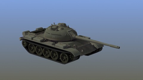 T-55A Soviet Tank