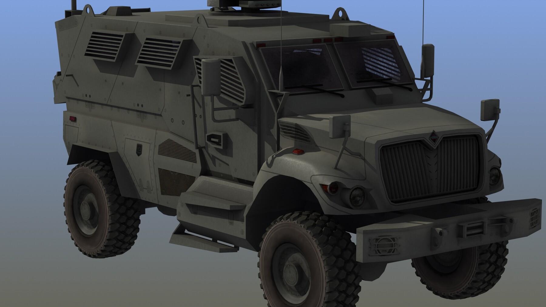 ArtStation - M1224 MaxxPro Armored Truck | Game Assets