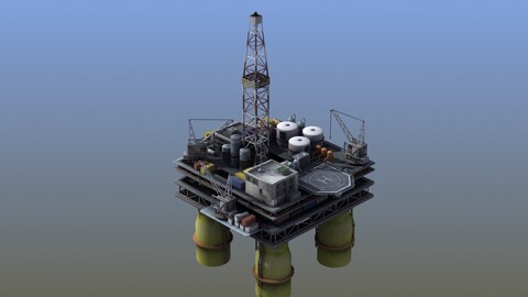 Oil Rig Platform