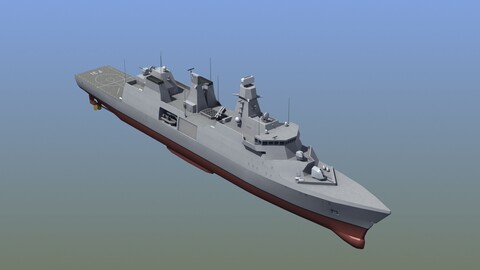 Type31 Frigate Royal Navy LD1