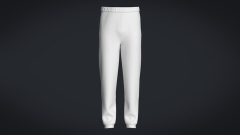 Sweatpant - White