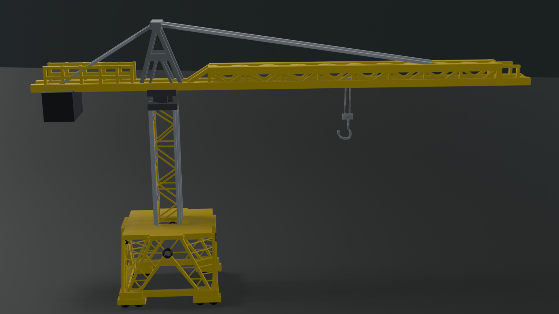 ArtStation - Construction crane | Game Assets