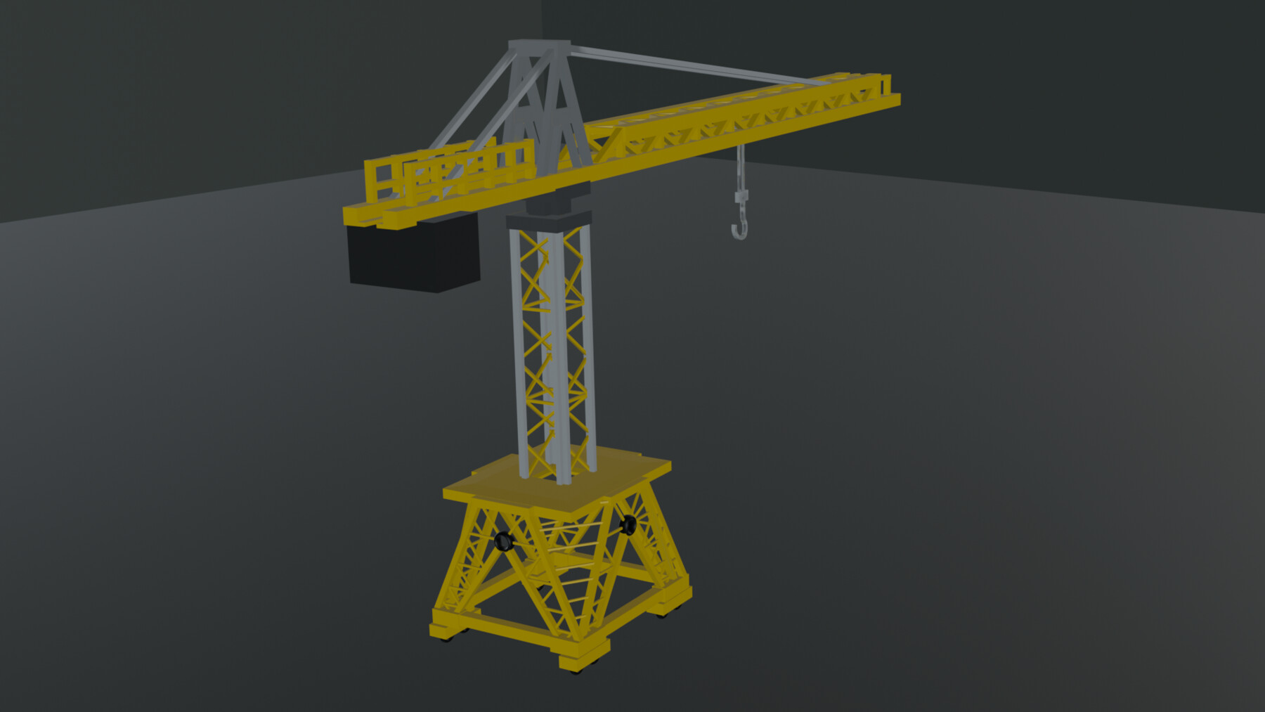 ArtStation - Construction crane | Game Assets