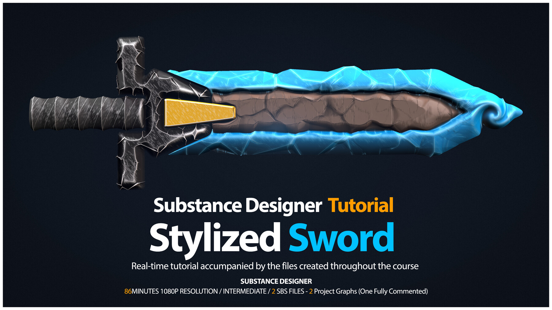 ArtStation - Substance Designer Tutorial | Stylized Sword | Tutorials