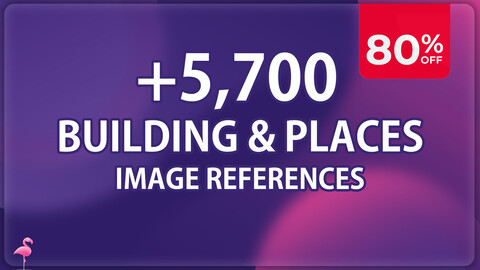 5,700 Building & Places |MEGA PACK| 80% OFF