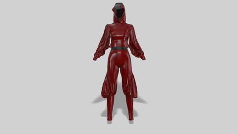 3d scifi garment