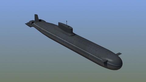 Typhoon SSBN Submarine