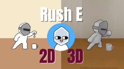 Spoon and "RUSH E" 3D