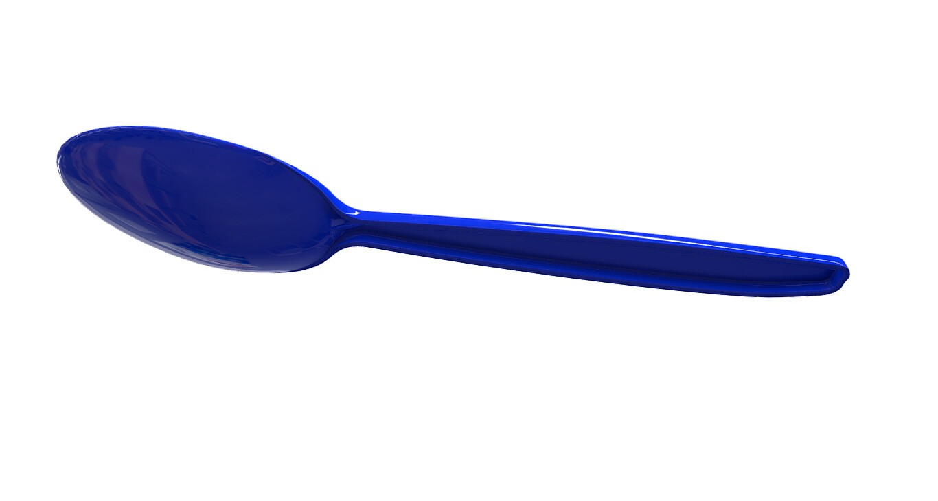 ArtStation Plastic Spoon Game Assets   File 