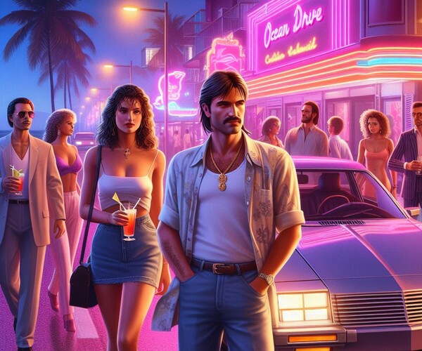 ArtStation - Gta Vice City | Artworks