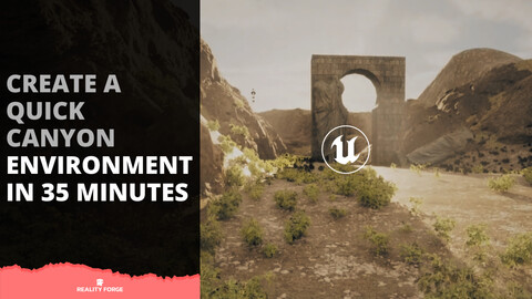 Create A Quick Canyon Environment In 35 Minutes | Unreal Engine 5 Beginner Environment QuickStart