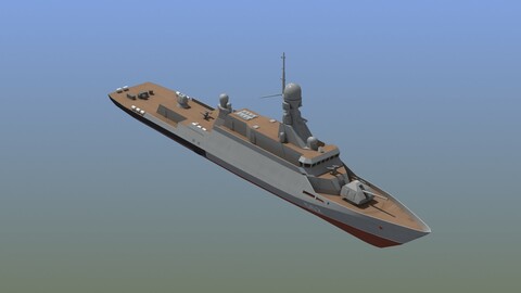 BuyanM Missile Corvette LD1