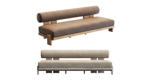 3D Model / Restoration Hardware Vigo Sofa