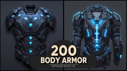 Body Armor 4K Reference/Concept Images